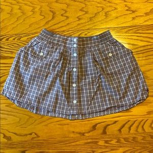 aerie Plaid Skirt NWT
